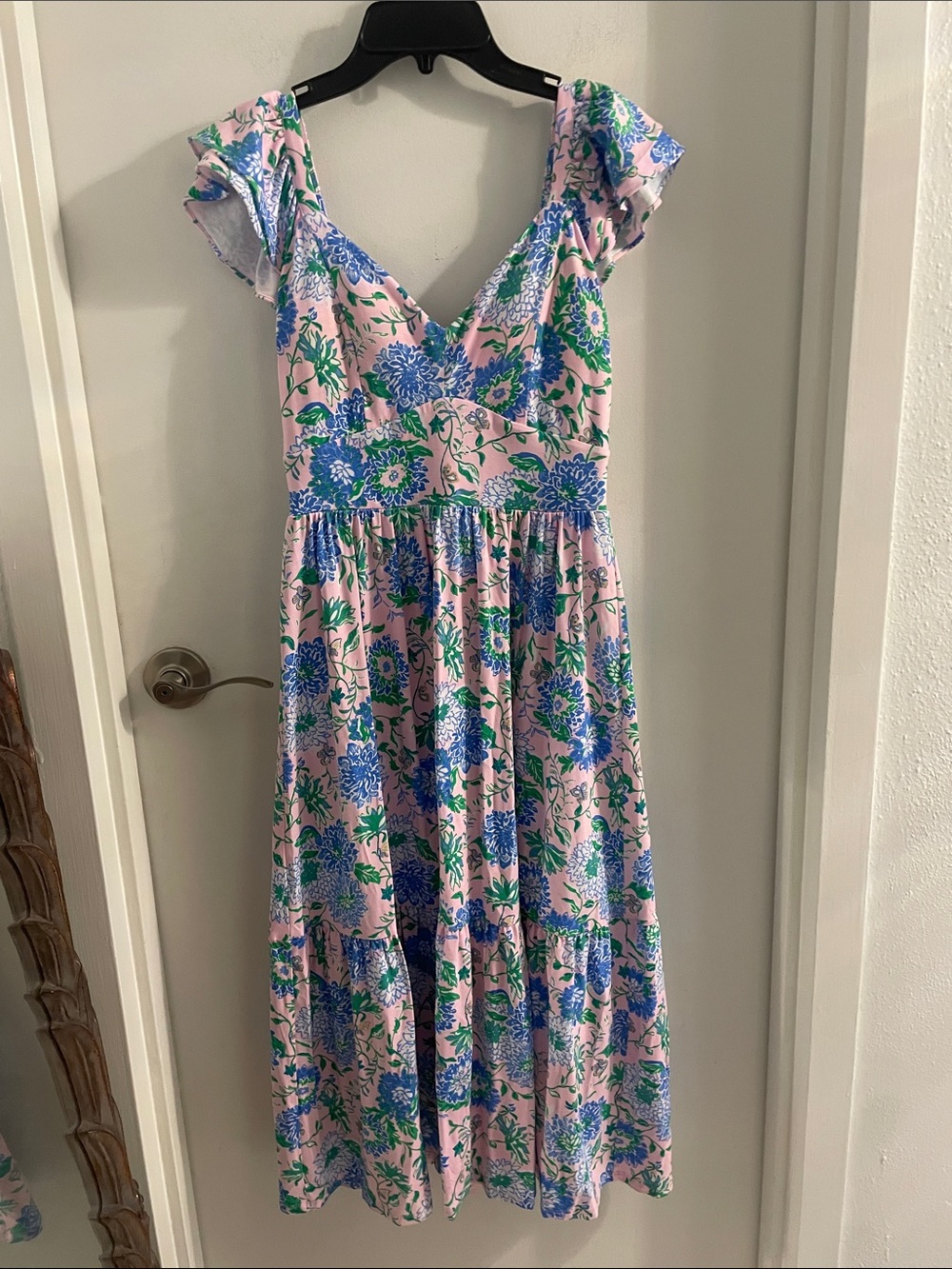 NWT Lilly Pulitzer sz 2 Bayleigh  Flutter Slv  Pink Rumor Has It Dress $218